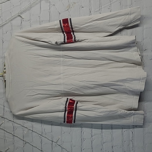 2015 Victoria's Secret PINK Sequins Louisville Cardinals Cards Long Sleeve Sz S - Picture 14 of 17